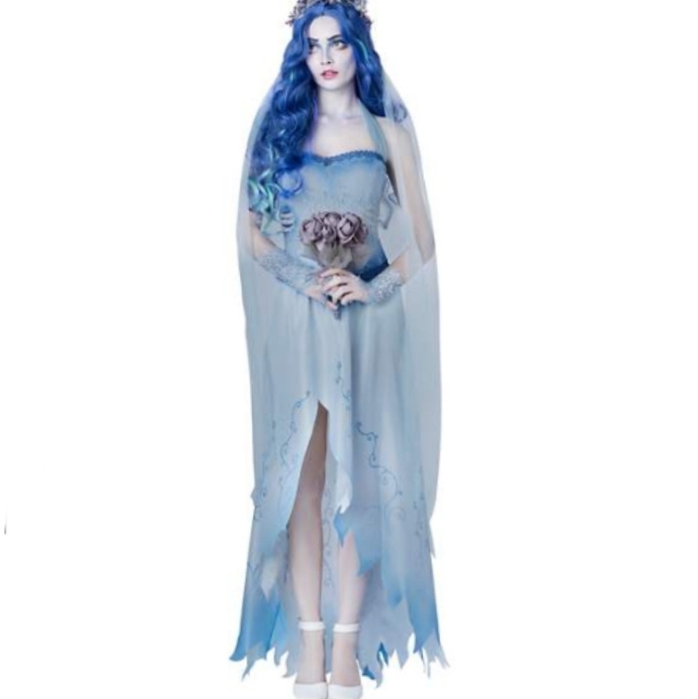 Adult Emily Costume - Corpse Bride Size Large